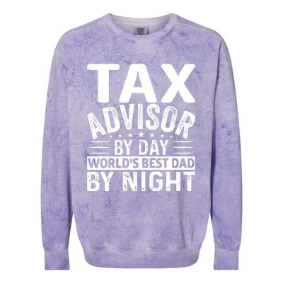 Tax Day T Colorblast Crewneck Sweatshirt