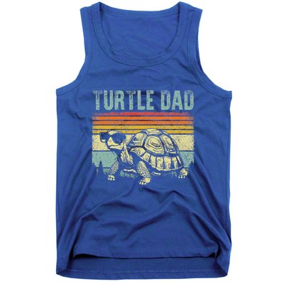 Turtle Dad Turtle Lovers Tortoise Daddy Tank Top