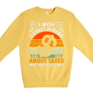 Tax Day T Premium Crewneck Sweatshirt