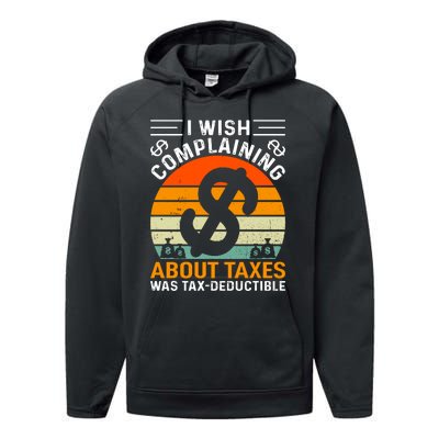 Tax Day T Performance Fleece Hoodie