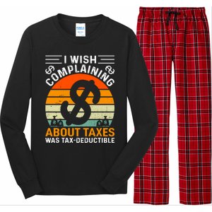 Tax Day T Long Sleeve Pajama Set