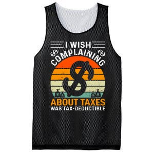 Tax Day T Mesh Reversible Basketball Jersey Tank