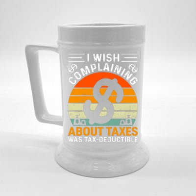 Tax Day T Beer Stein