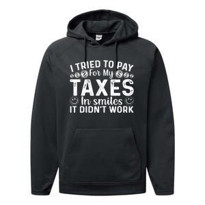 Tax Day T Performance Fleece Hoodie