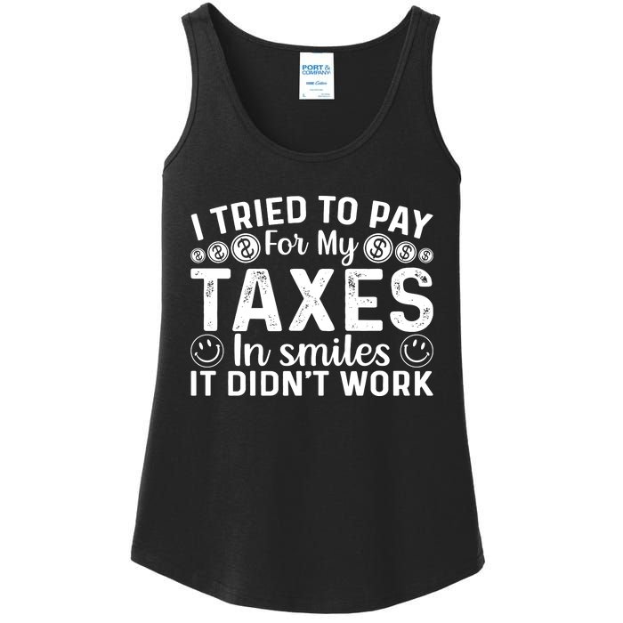 Tax Day T Ladies Essential Tank