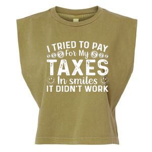 Tax Day T Garment-Dyed Women's Muscle Tee