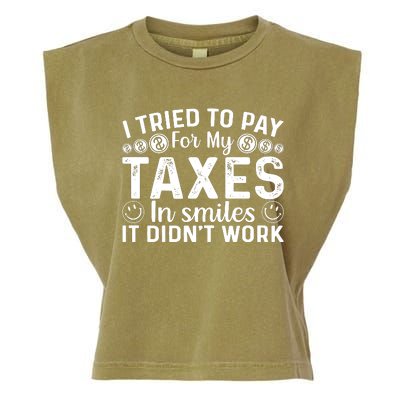 Tax Day T Garment-Dyed Women's Muscle Tee