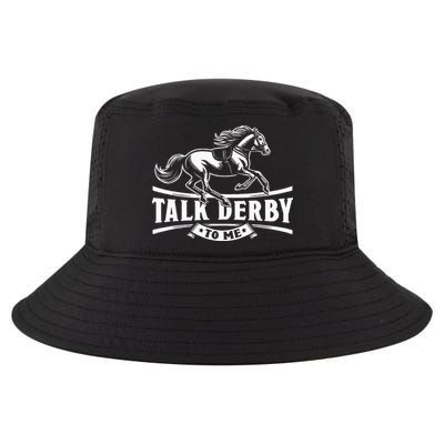 Talk Derby To Me Horse Racing Talk Derby To Me Cool Comfort Performance Bucket Hat
