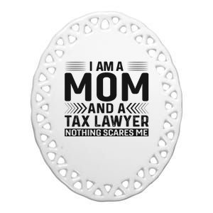 Tax Day T Ceramic Oval Ornament