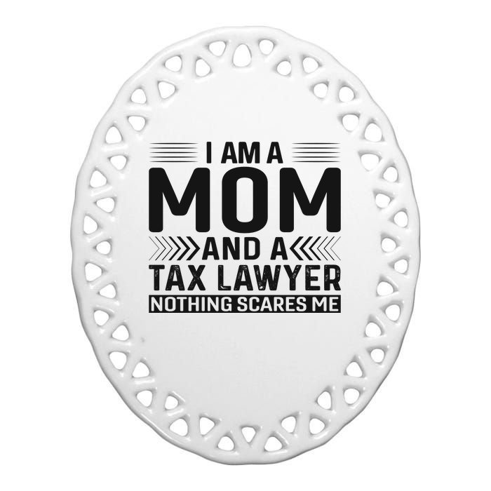 Tax Day T Ceramic Oval Ornament