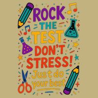 Testing Day Teacher Rock The Test Dont Stress Do Your Best Cooling Performance Crew T-Shirt