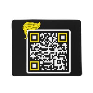 Trump Dance Troll Qr Funny President Trump Dance Code Back Mousepad