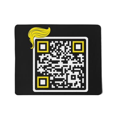 Trump Dance Troll Qr Funny President Trump Dance Code Back Mousepad