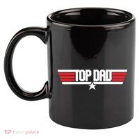 Top Dad 11oz C Handle Ceramic Mug