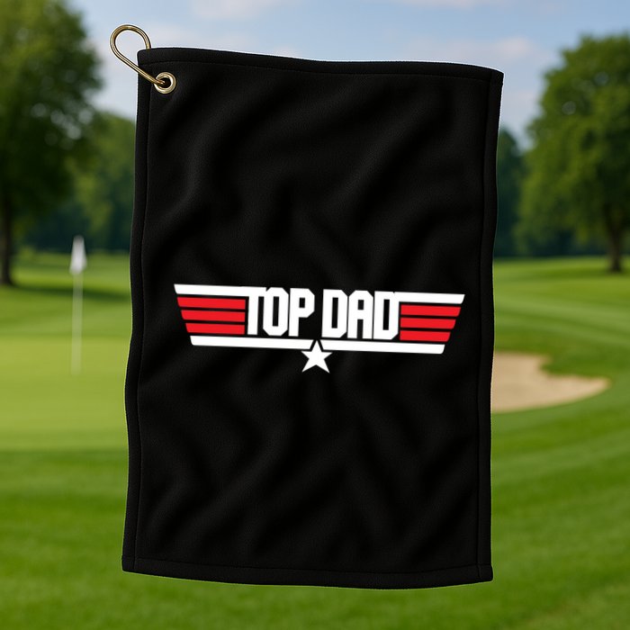 Top Dad Golf Towel