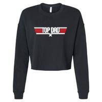 Top Dad Cropped Pullover Crew