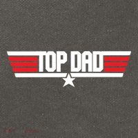Top Dad Cotton Canvas Backpack