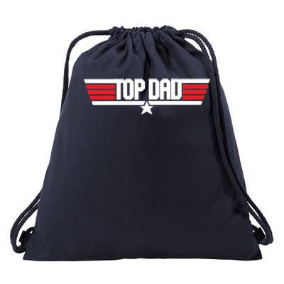 Top Dad Drawstring Bag