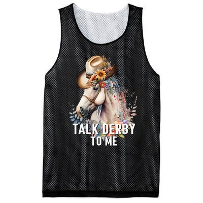 Talk Derby To Me Horse Racing Derby Day Mesh Reversible Basketball Jersey Tank