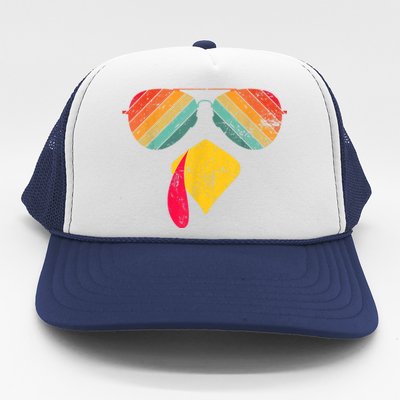 Thanksgiving Dinner Turkey Face Turkey Lover Trucker Hat