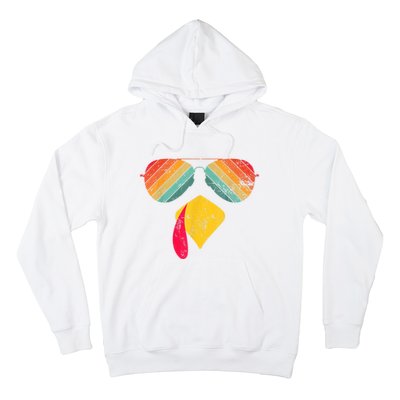 Thanksgiving Dinner Turkey Face Turkey Lover Hoodie