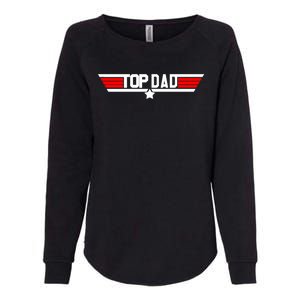 Top Dad. Womens California Wash Sweatshirt