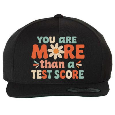 Test Day Teacher You Are More Than A Test Score Wool Snapback Cap
