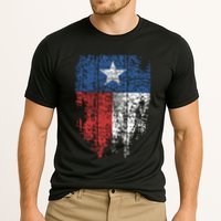 Texas Distressed Texas State Flag Cooling Performance Crew T-Shirt