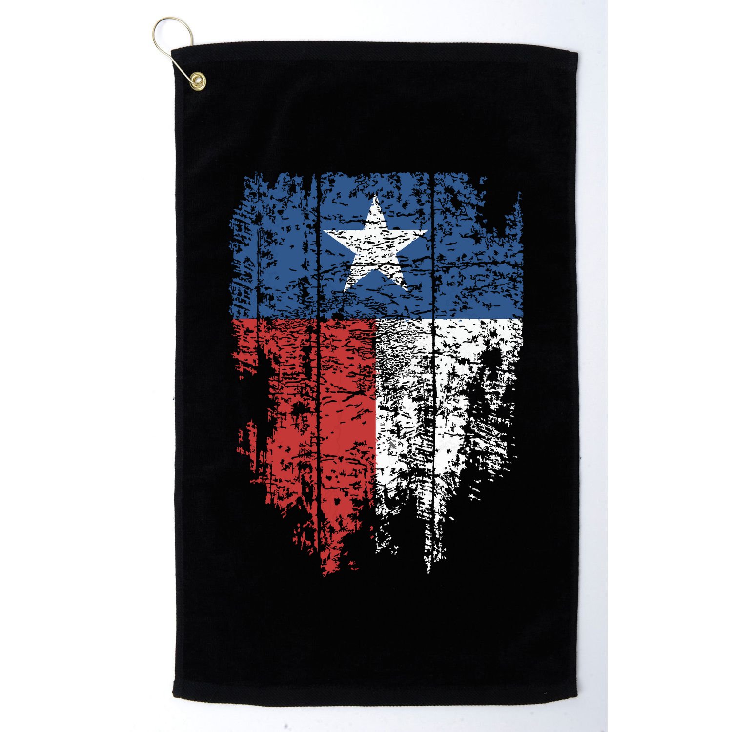Texas Distressed Texas State Flag Golf Towel