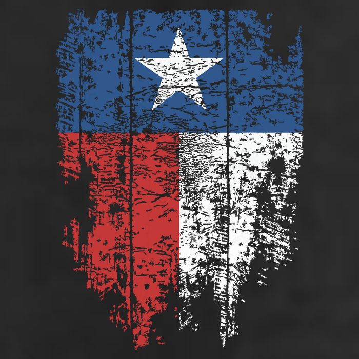 Texas Distressed Texas State Flag Golf Towel