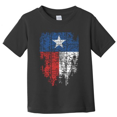 Texas Distressed Texas State Flag Toddler T-Shirt