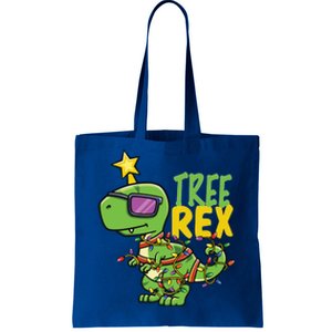 Trex Dinosaur Tyrannosaurus Tree Rex Christmas Tree Gift Tote Bag