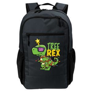 Trex Dinosaur Tyrannosaurus Tree Rex Christmas Tree Gift Daily Commute Backpack