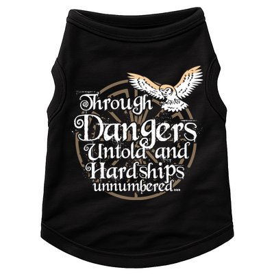 Through Dangers Untold And Hardships Unnumbered Doggie Tank