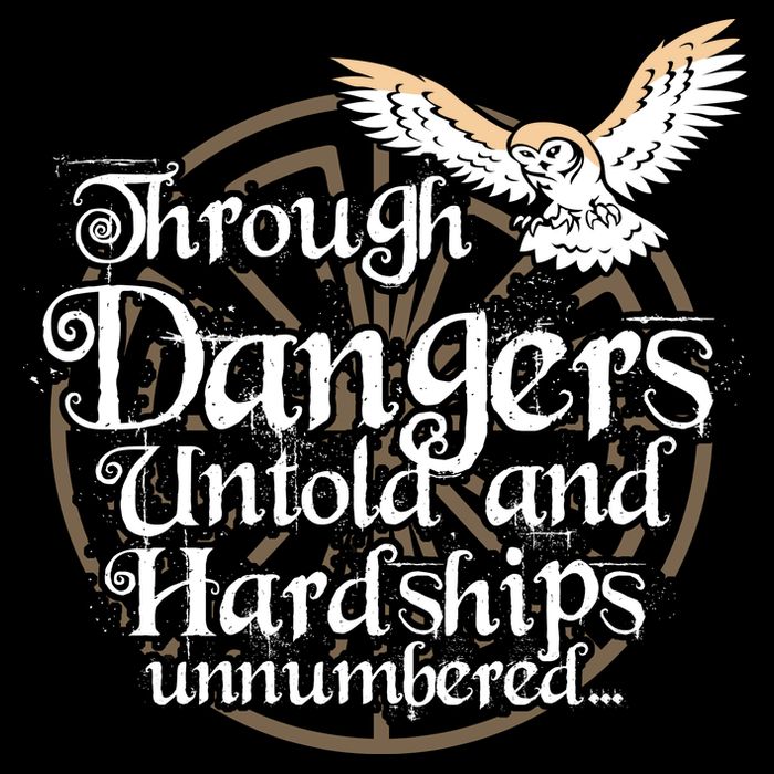 Through Dangers Untold And Hardships Unnumbered 7-Panel Snapback Hat