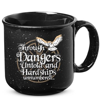 Through Dangers Untold And Hardships Unnumbered 15oz Campfire Ceramic Mug