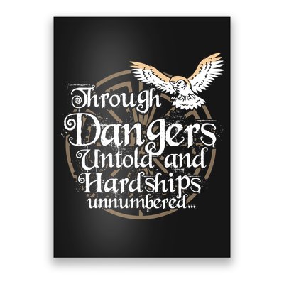 Through Dangers Untold And Hardships Unnumbered Poster