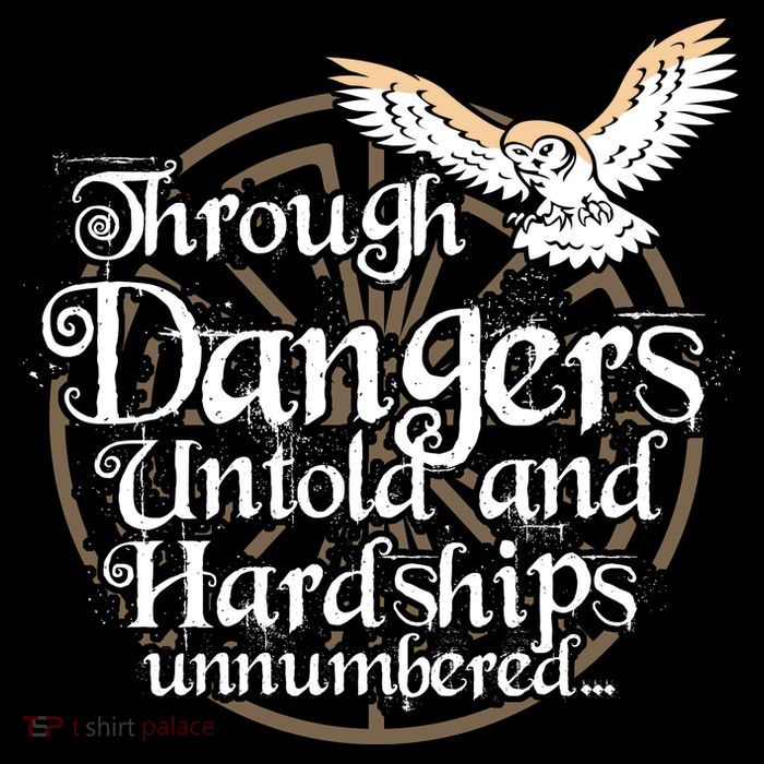 Through Dangers Untold And Hardships Unnumbered Visor