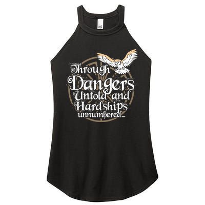 Through Dangers Untold And Hardships Unnumbered Women's Perfect Tri Rocker Tank