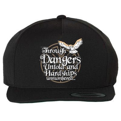 Through Dangers Untold And Hardships Unnumbered Wool Snapback Cap