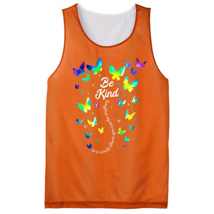 Tie Dye Unity Day Orange Anti Bullying Be Kind Kindness Mesh Reversible Basketball Jersey Tank