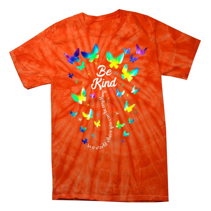 Tie Dye Unity Day Orange Anti Bullying Be Kind Kindness Tie-Dye T-Shirt