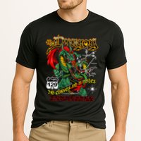 The Dragon Us 129 318 Curves 11 Miles Design Cooling Performance Crew T-Shirt