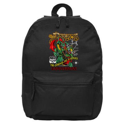 The Dragon Us 129 318 Curves 11 Miles Design 16 in Basic Backpack