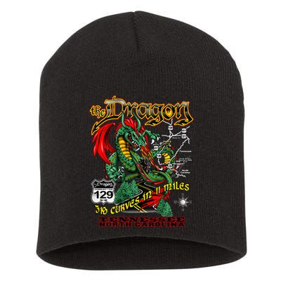 The Dragon Us 129 318 Curves 11 Miles Design Short Acrylic Beanie