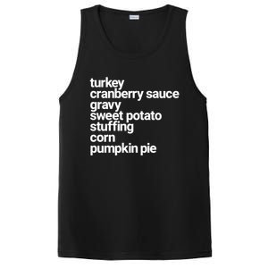 Thanksgiving Dinner U Funny Turkey Day Holiday Gift PosiCharge Competitor Tank