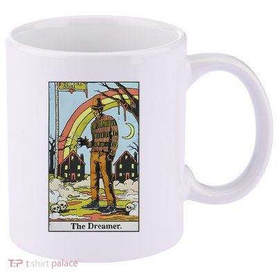 The Dreamer Vintage Nightmare Horror Characters 11oz C Handle Ceramic Mug