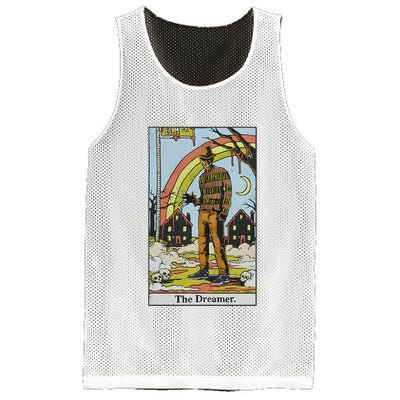 The Dreamer Vintage Nightmare Horror Characters Mesh Reversible Basketball Jersey Tank