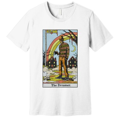 The Dreamer Vintage Nightmare Horror Characters Premium T-Shirt