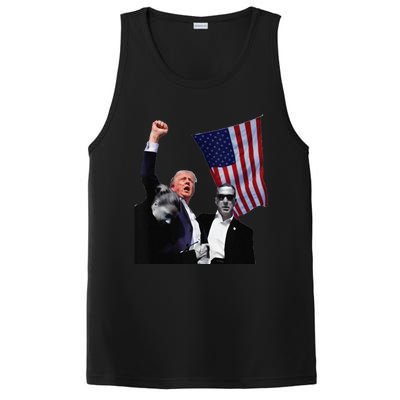 Trump Defiant Victory July 13th 2024 Rise Up America PosiCharge Competitor Tank